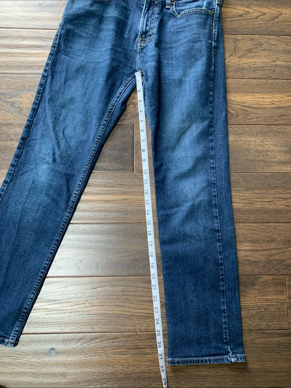 Hollister Men's Classic Slim Straight Indigo Denim Jeans. Pre-Owned.Size:30x29.